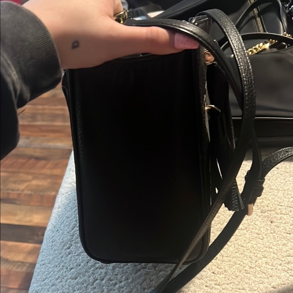 Kate Spade Black Leather Handbag - Picture 4 of 6